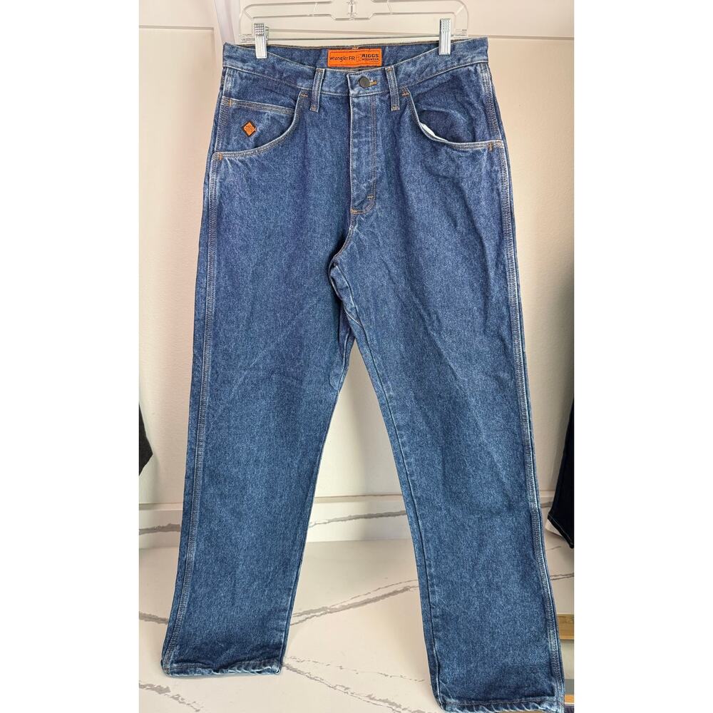 Wrangler FR Riggs Fire Resistant Work Jeans Size 33x32 HRC2‎ 2112